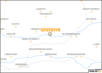 map of Urusovka