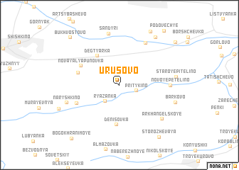 map of Urusovo