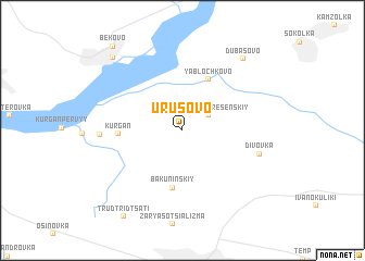 map of Urusovo