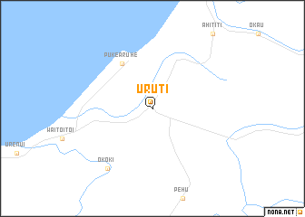 map of Uruti