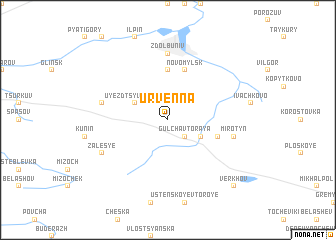 map of Urvenna