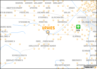 map of Urwies