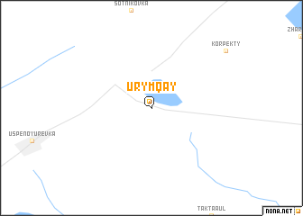 map of Urymqay