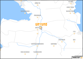 map of Uryūno