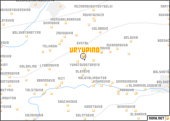 map of Uryupino