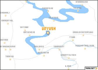 map of Uryush