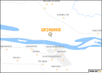 map of Urzhumka