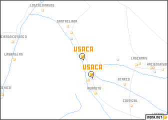 map of Usaca