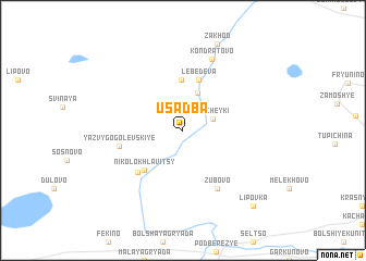 map of Usad\