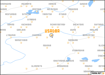 map of Usad\