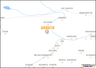 map of Usad\