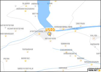 map of Usad