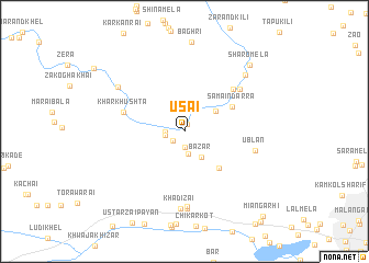 map of Usai