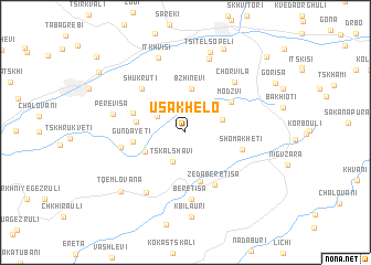 map of Usakhelo