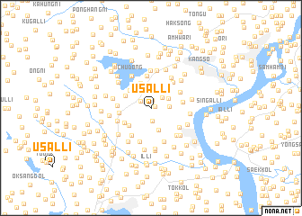 map of Usal-li