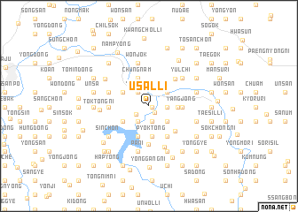 map of Usal-li