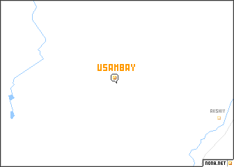 map of Usambay