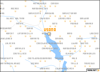 map of Usana