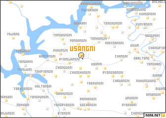 map of Usang-ni