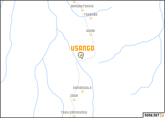 map of Usango