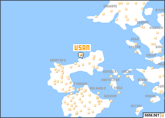 map of Usan