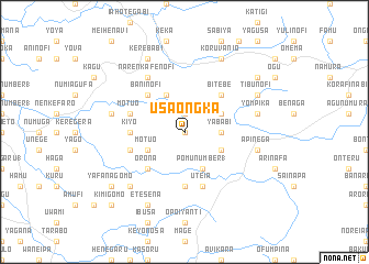 map of Usaongka