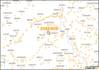 map of Usapiana