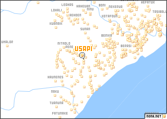 map of Usapi