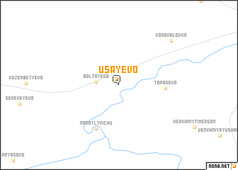 map of Usayevo