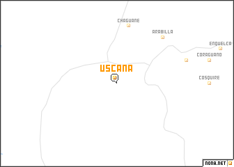 map of Uscana