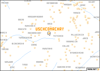 map of Uschcomachay