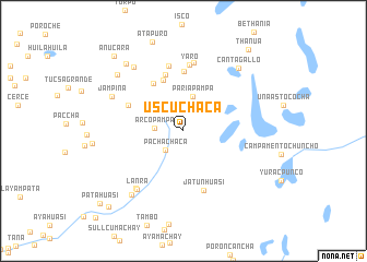 map of Uscuchaca