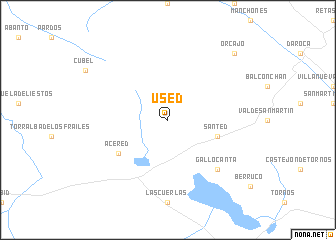 map of Used