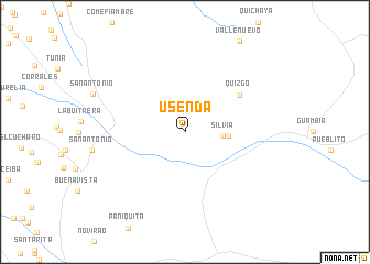 map of Usenda