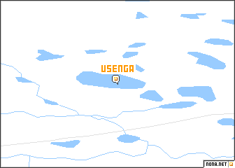 map of Usenga