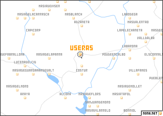 map of Useras