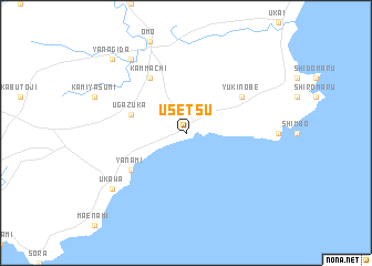 map of Usetsu