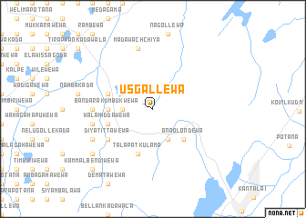 map of Usgallewa