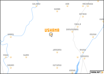 map of Ushama