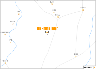 map of Ushan Bissa