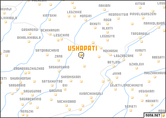 map of Ushap\