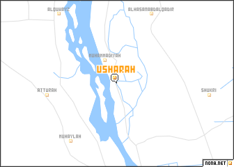 map of ‘Usharah