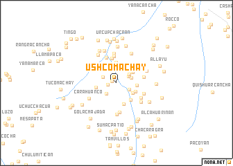 map of Ushcomachay