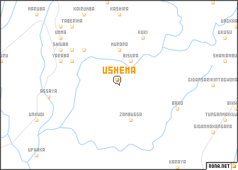 map of Ushema