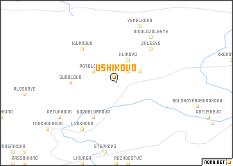 map of Ushikovo