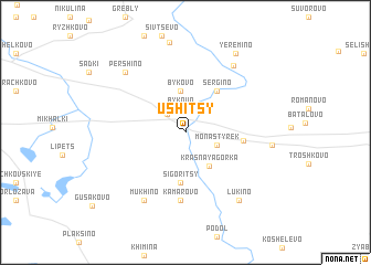 map of Ushitsy