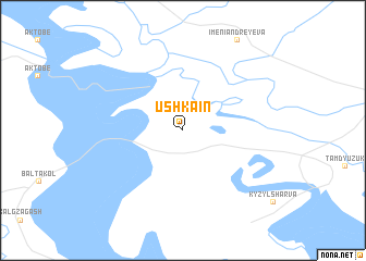 map of Ushkain