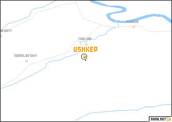 map of Ushkep