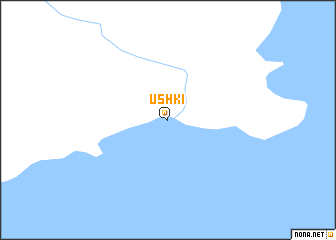 map of Ushki