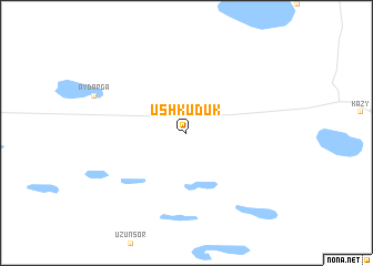 map of Ushkuduk